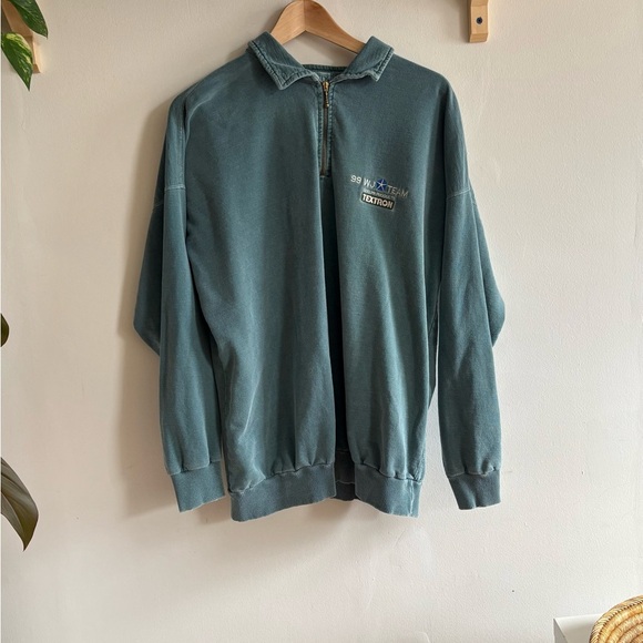 Vintage Ash City Quarter-Zip Sweatshirt – Made in Canada (Men’s M) - Picture 1 of 4